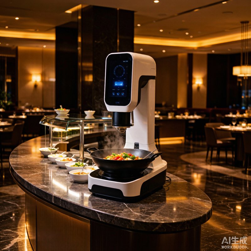 Hotel buffet live station