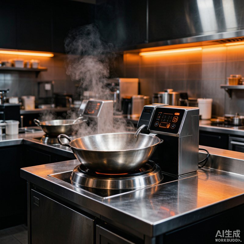 Chain fast food smart kitchen